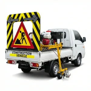 truck mounted road marking machine