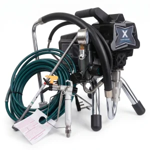 electric paint sprayer with hose and gun